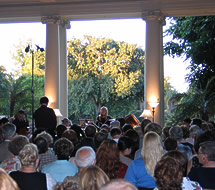 attending a performance