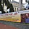 Banner at the Hanoi Opera House, Vietnam, 2006